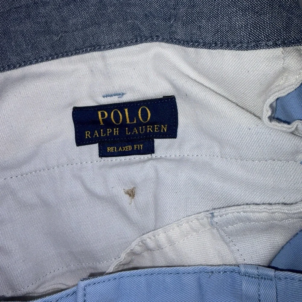 Polo Ralph Lauren Relaxed Fit Khaki Chino Shorts Size 36 9